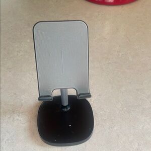 Stylish Black and Gray Phone Holder